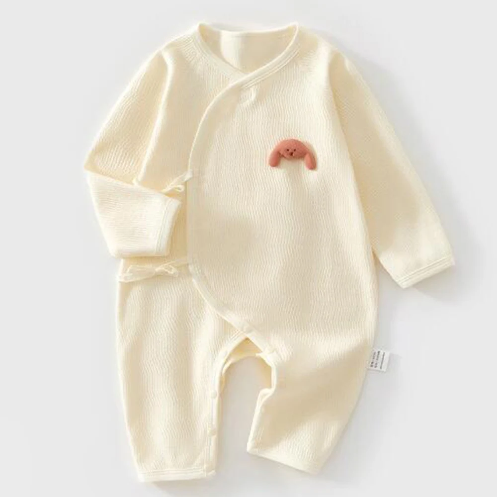 

Baby Romper Long Sleeve 100% Cotton Spring Autumn Baby Jumpsuit Hospital 0-6 Months Unisex Newborn Clothes