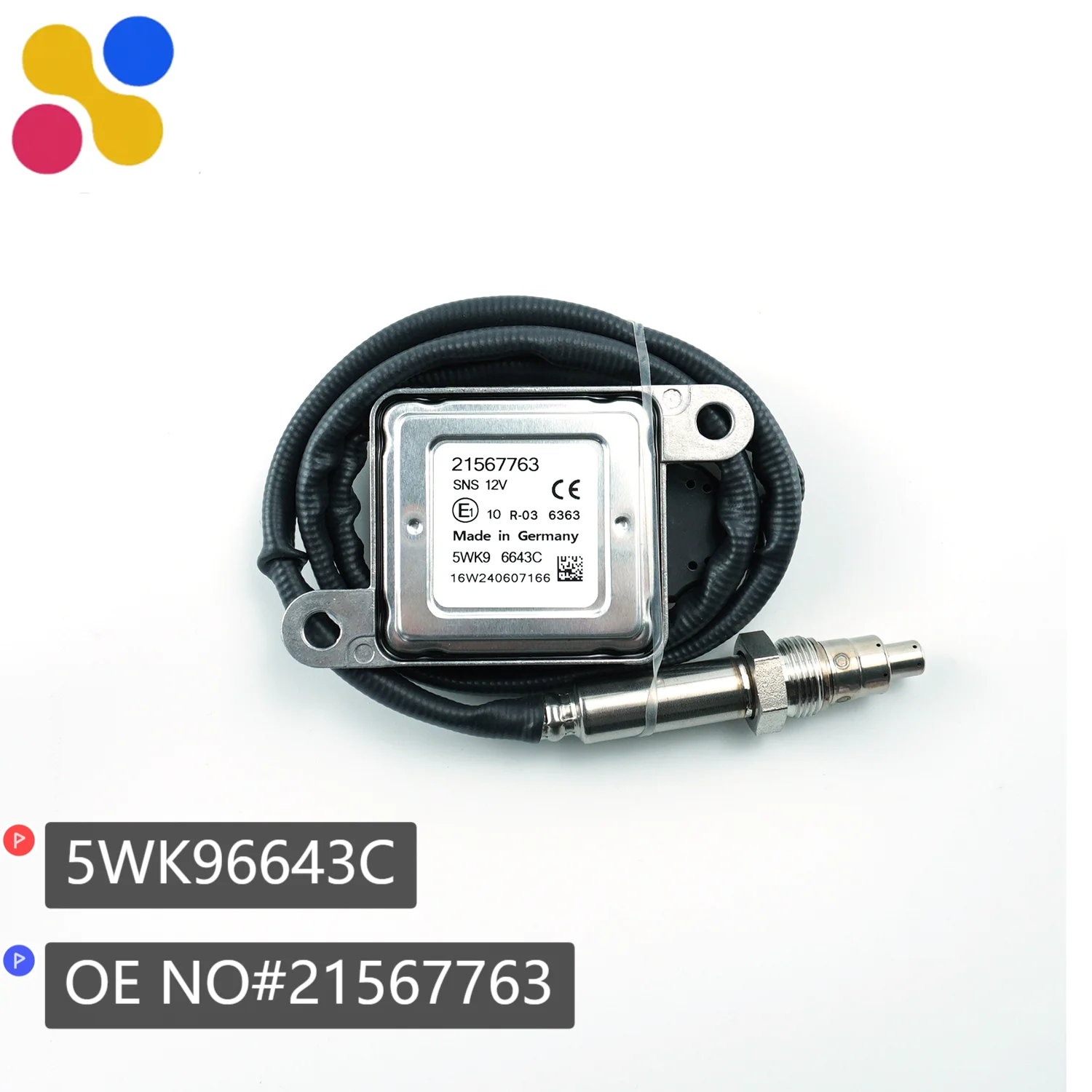 

5WK96643C NOx Sensor For VOLVO 21567763 High Quality Nitrogen Oxide Sensor 5WK9 6643C Affordable Price Top-Performance Car Parts