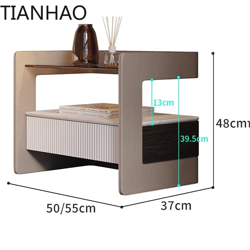 Exquisite Cute Bedside Table Classic Versatile Cozy Minimalist Nightstand Simple Storage Mesita De Noche Bedroom Furnitures