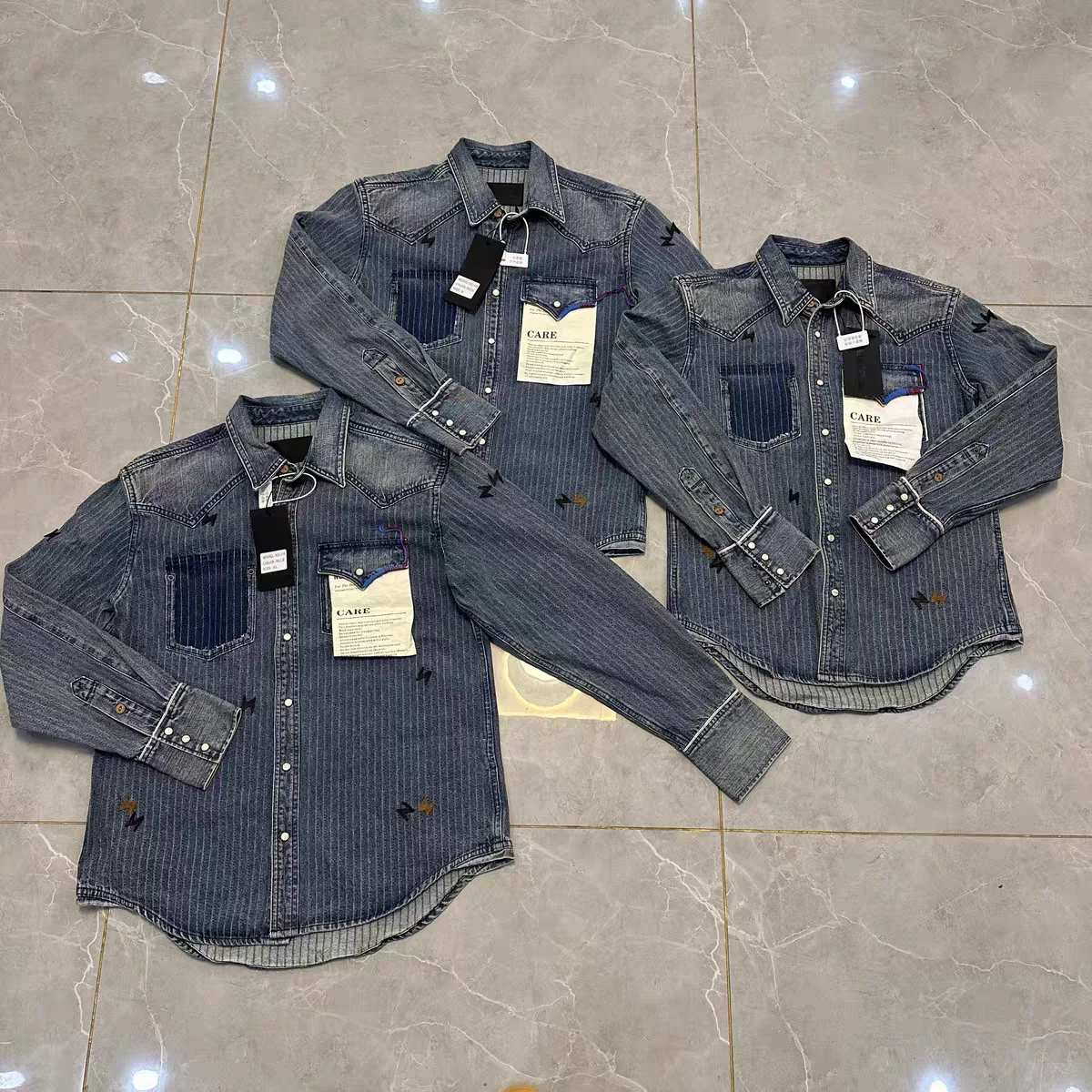 

Мужская рубашка ручной работы Slim Fit с длинным рукавом NBHD Lightning Color Tead Cow King Worn Wa Heavy Du Youth Fashion, 100% хлопок