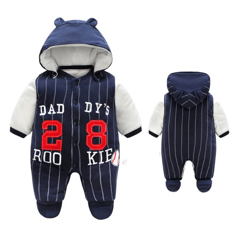 Ircomll Newborn baby jumpsuit witer Autumn Cotton thick Warm infant clothes Baby Outwear Clothing Toddler Girl's Boy's Rompers