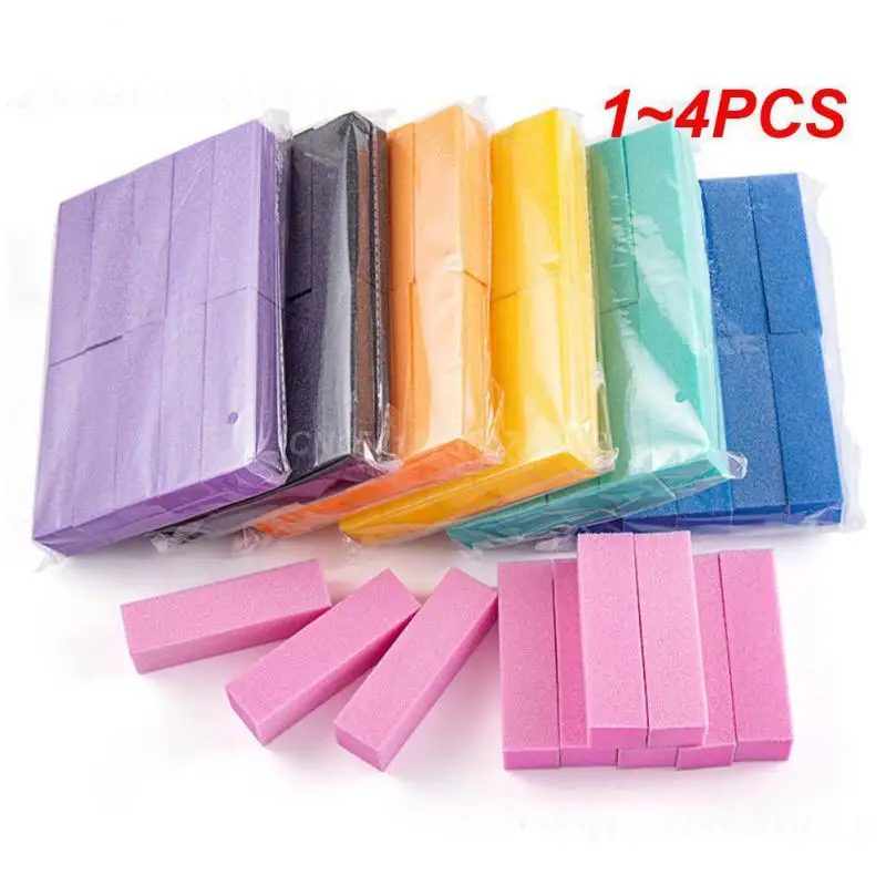 1~4PCS Buffing Sanding Files Buffer Grind Nail Art Buffer Nail Files Sponge Buffer Nail Art Buffer Grinder