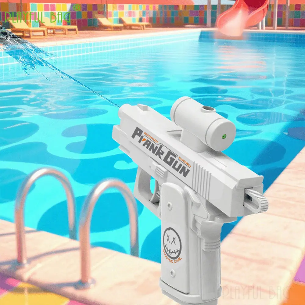 Broma de juguete de pulverización de agua de doble cara, pistola de agua de juguete, juego de salpicaduras de verano al aire libre para fiestas en piscina/playa, juguetes para niños, regalos ZG412