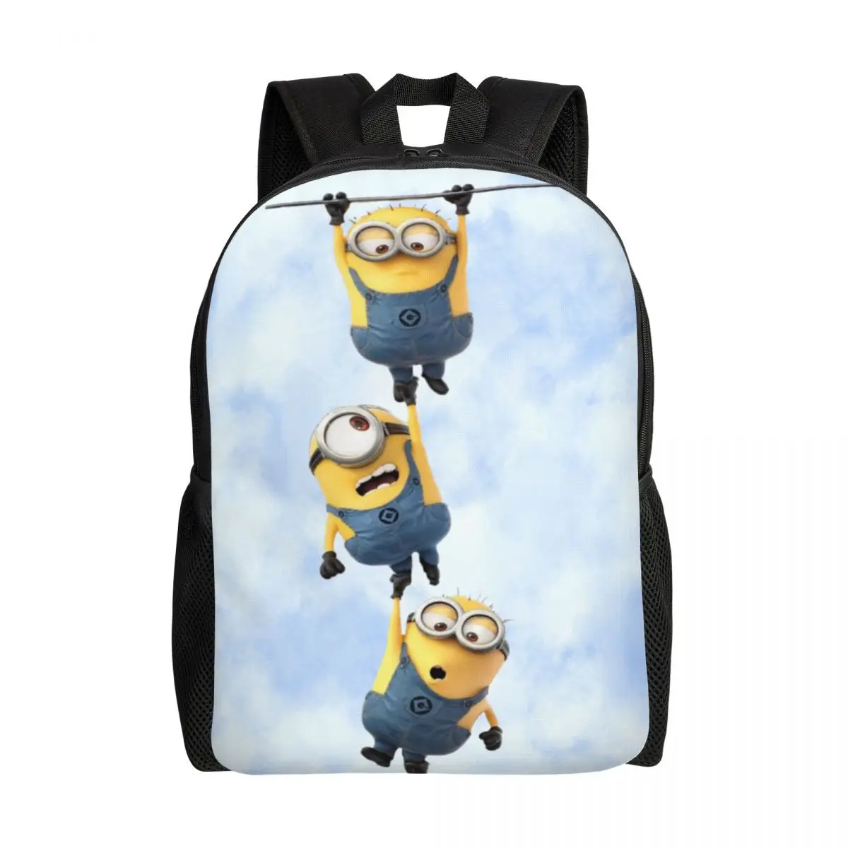 

Custom M-Miniones Cute Doll Backpack for Women Men School College Students Bookbag Fits 15 Inch Laptop Funny pattern Bags