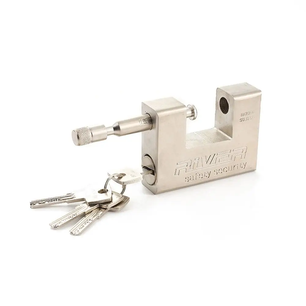 Rectangular Extra Thick 94MM Armoured Padlock Security Lock Container Warehouse Keys Container Lock