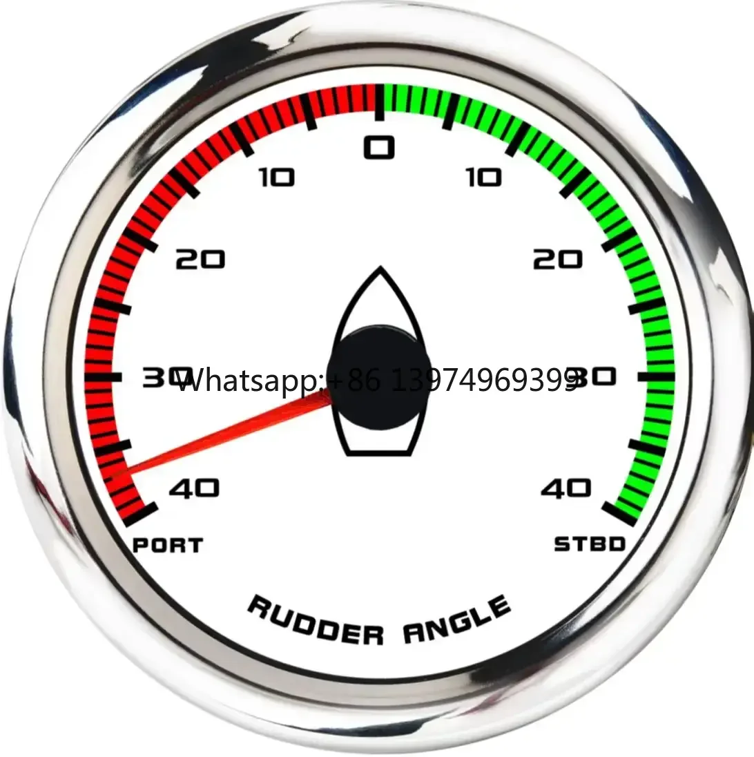 0-190ohm Marine Boat Rudder Angle Indicator