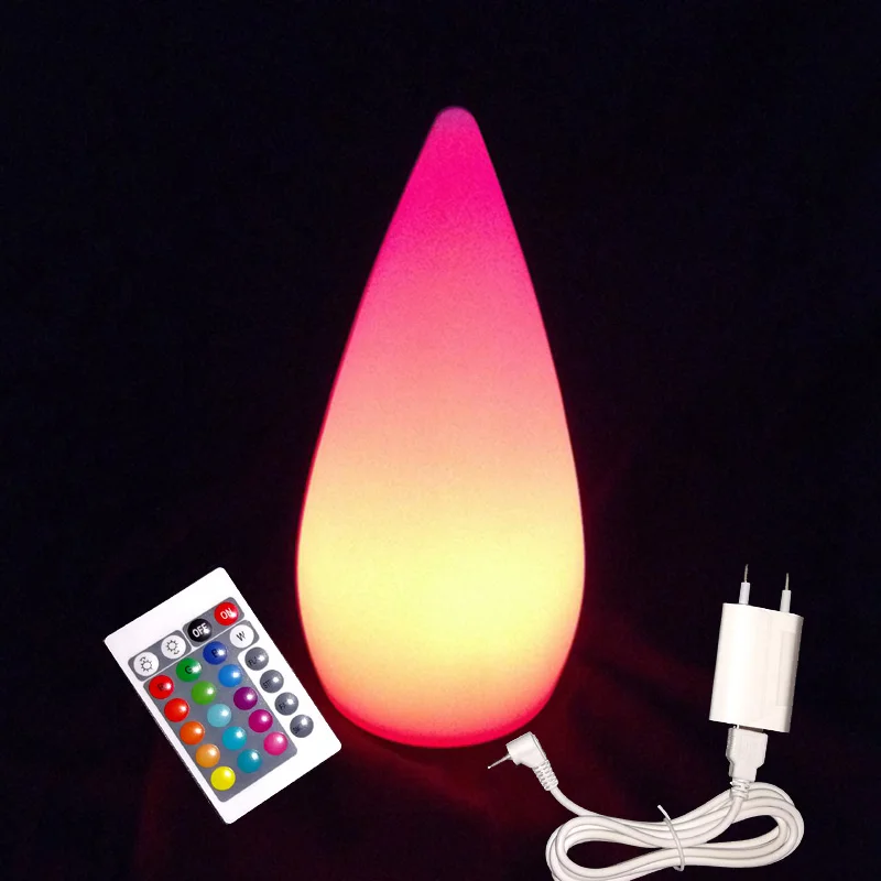 

D12*H24cm，LED Table Lamps, Luminous, Rechargeable, SK-LF05, Bar Furniture Ornaments, Bedside Mood Lamps,For Party Event, 1pc,