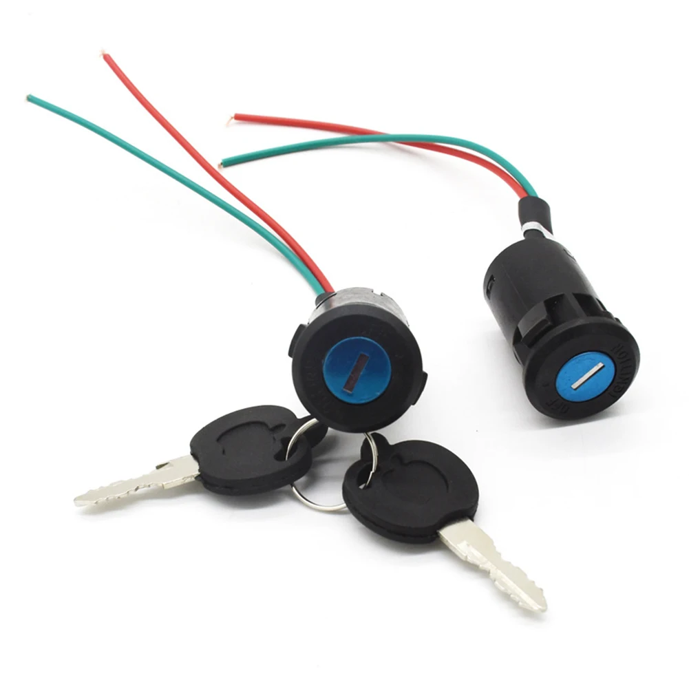 

New 1pcs Electric Bicycle Power Lock Key E-bike Accessories For Electric Bicycle Electric Scooter Ignition Switch Key Portable