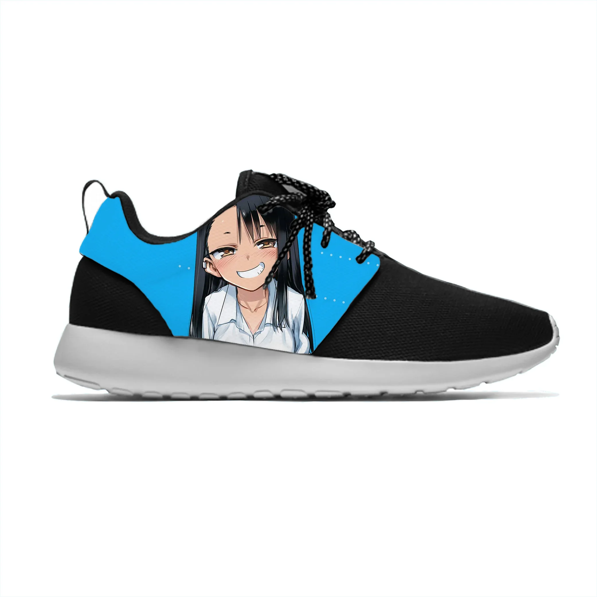 Anime Manga Dont Toy With Me Miss Nagatoro Hayase Sport Running Shoes Casual Breathable Lightweight 3D Print Men Women Sneakers