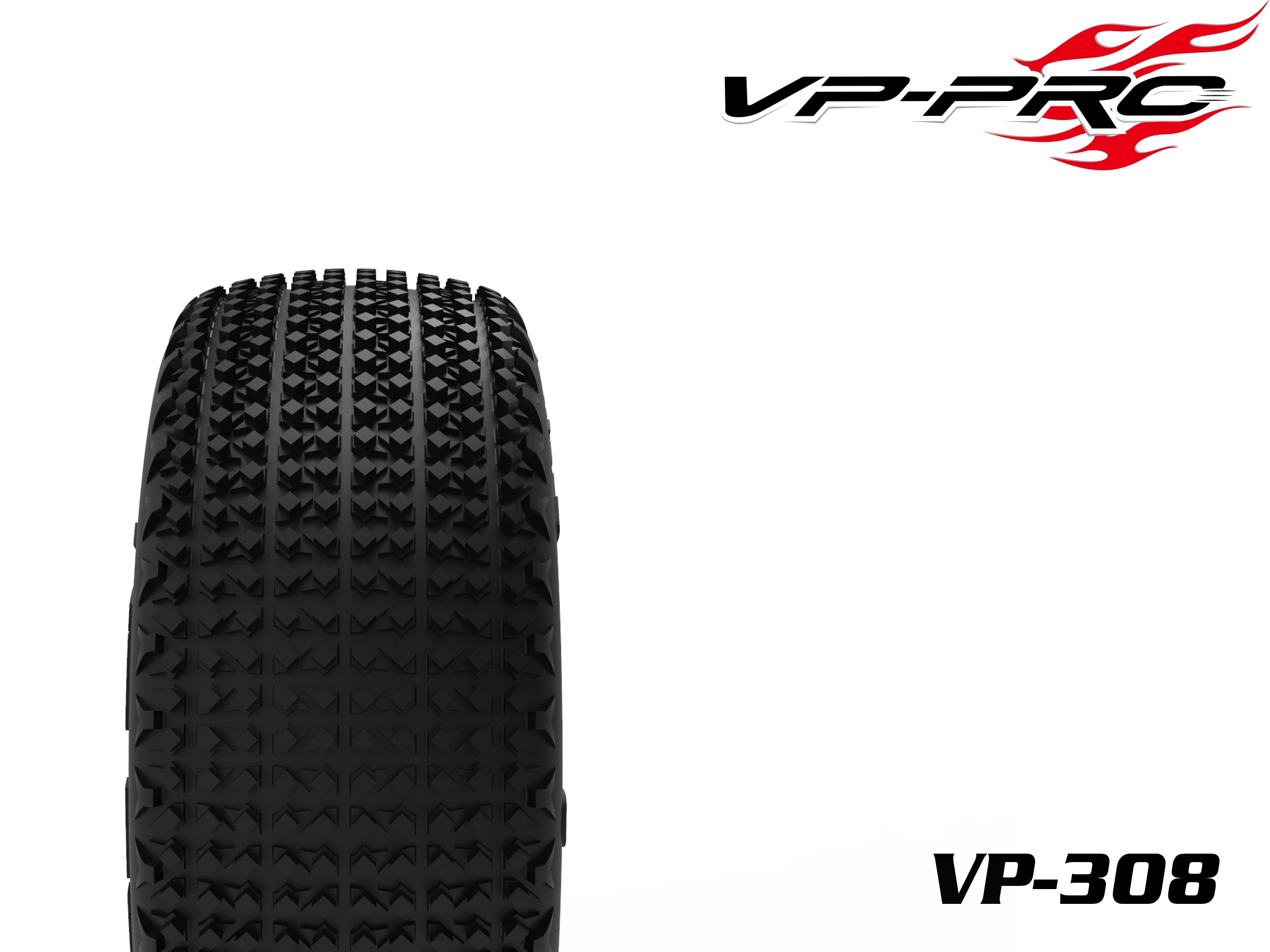 Vp pro rc 1/10 4wd 2wdバギータイヤ,202 408,剛性,リブ編み,新しい