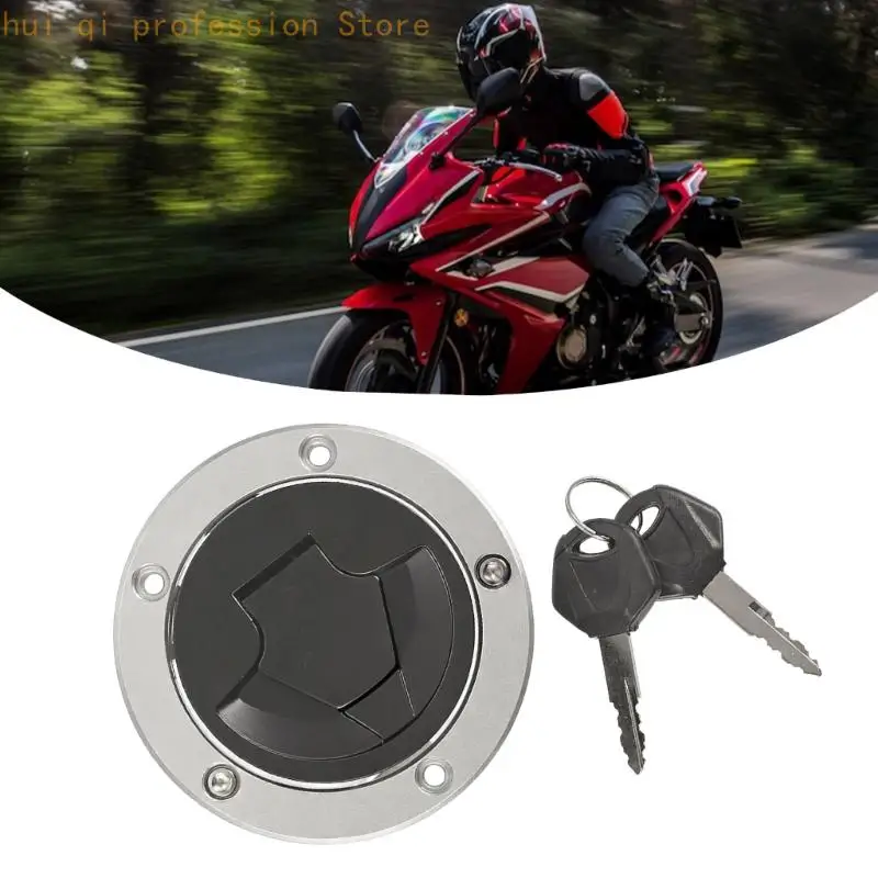 ABS-Motorrad-Tankdeckel, schnelle Installation, kein Werkzeug erforderlich, für ER400 ER650 ZX636 H8WE – Detail 3