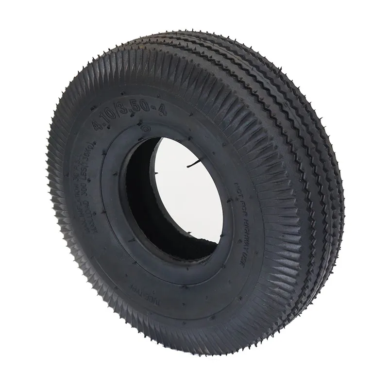 10 Inch Tyre 4.10/3.50-4 Tyres 4.10-4 3.50-4 Tires and Inner Tube Fit Electric Tricycle, Trolley,Electric Scooter,warehouse Car