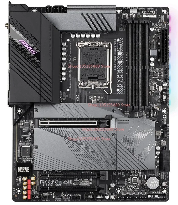 

For Gigabyte B760M AORUS MASTER DDR4 Main Board, Support 12/13/14 Generation Intel Processor, 1700 Pins
