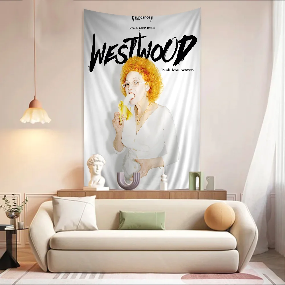 V-Vivienne W-Westwoods Tapestry Anime Tapestry Hanging Tarot Hippie Wall Rugs Dorm Wall Hanging Sheets Classic Movie Posters