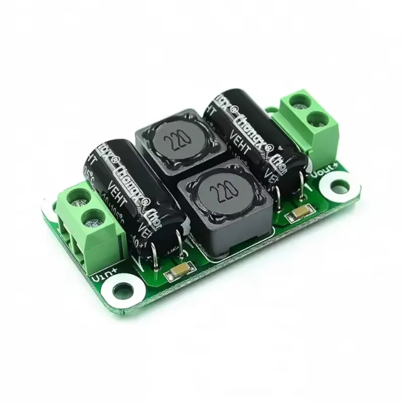 0-50V 4A DC power supply filter board Class D power amplifier Interference suppression board car EMI Industrial control panel