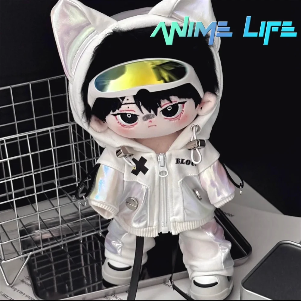 

Original Fashion Cool Guy Laser Suit For 20cm 25cm 30cm Doll Toy Costume Clothes Dress Up Cosplay Cute