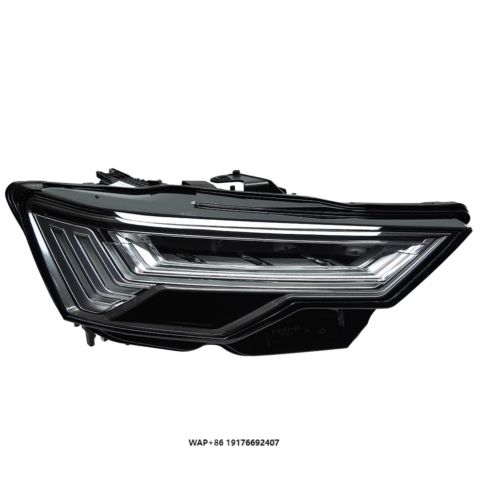 2PCS AKD Car Styling Head Lamp for A6 C8 2019-2023 Headlight LED DRL Signal Automotive Accessory