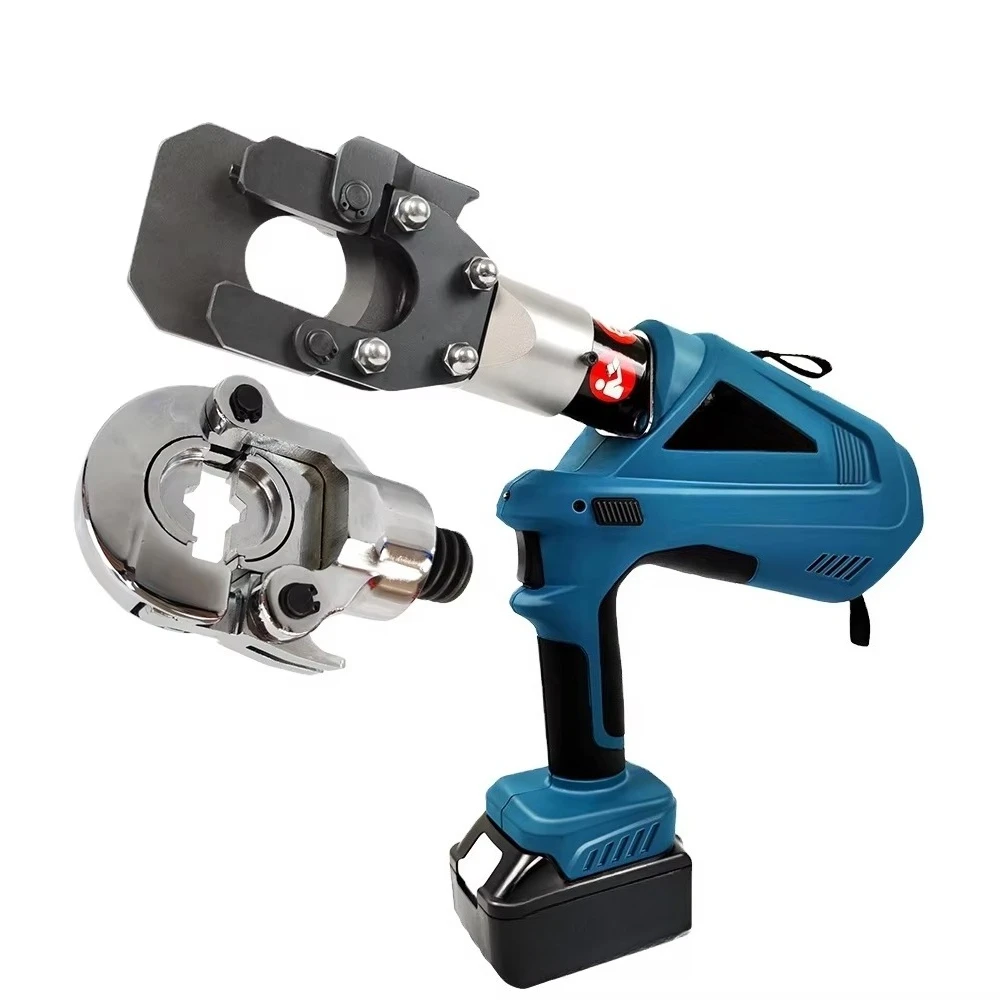 Cutting Crimping 2 in 1 Battery Electric Powered Hydraulic Tool 40mm Cable Cutter