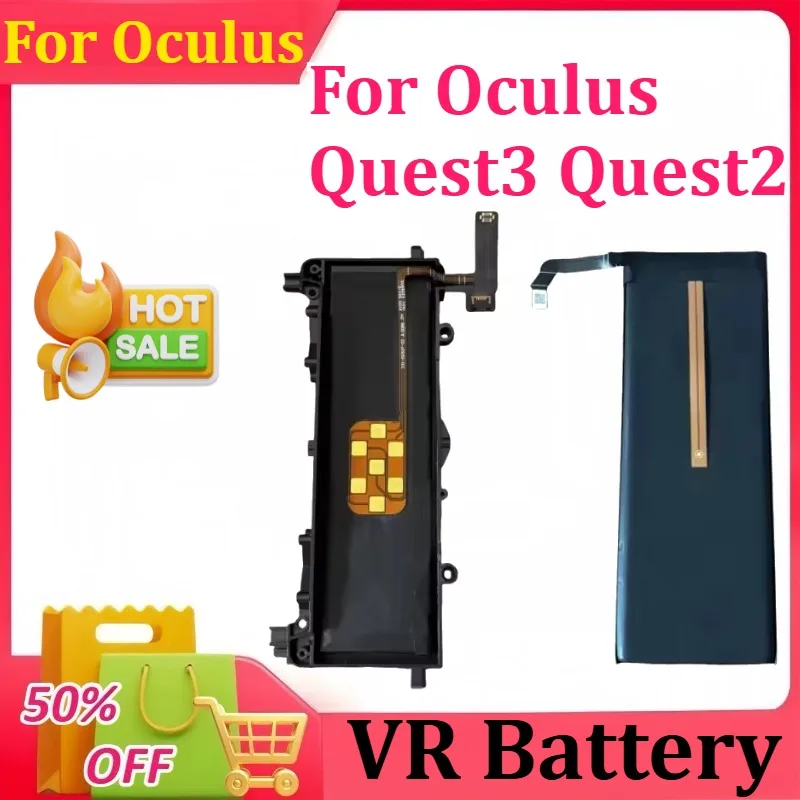 

New 3.85V for Meta Oculus for Quest3 Quest2 VR Battery 890-02297-B 345-00550-A