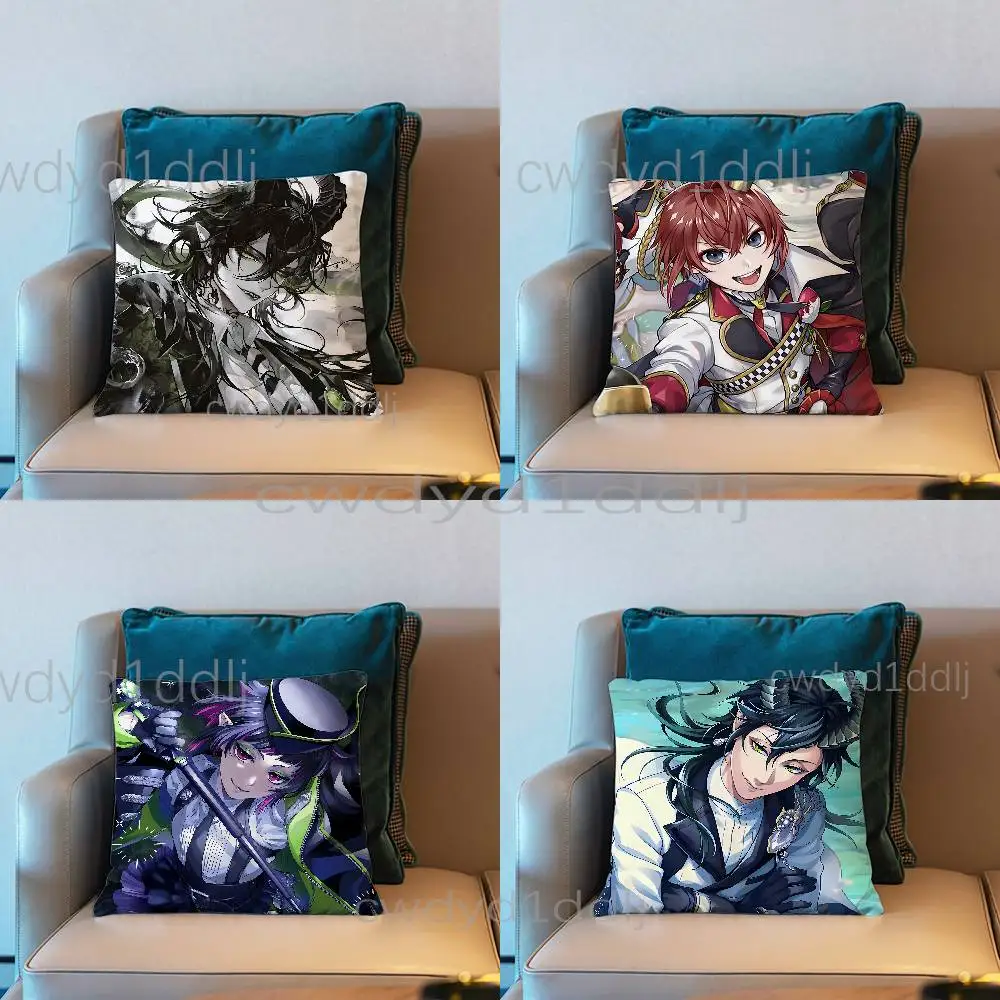 Cute T-Twist Wonderland Pillowcases Cute Funny Pillow Case For Wedding Party Home Decor Comfy Pillow Cover