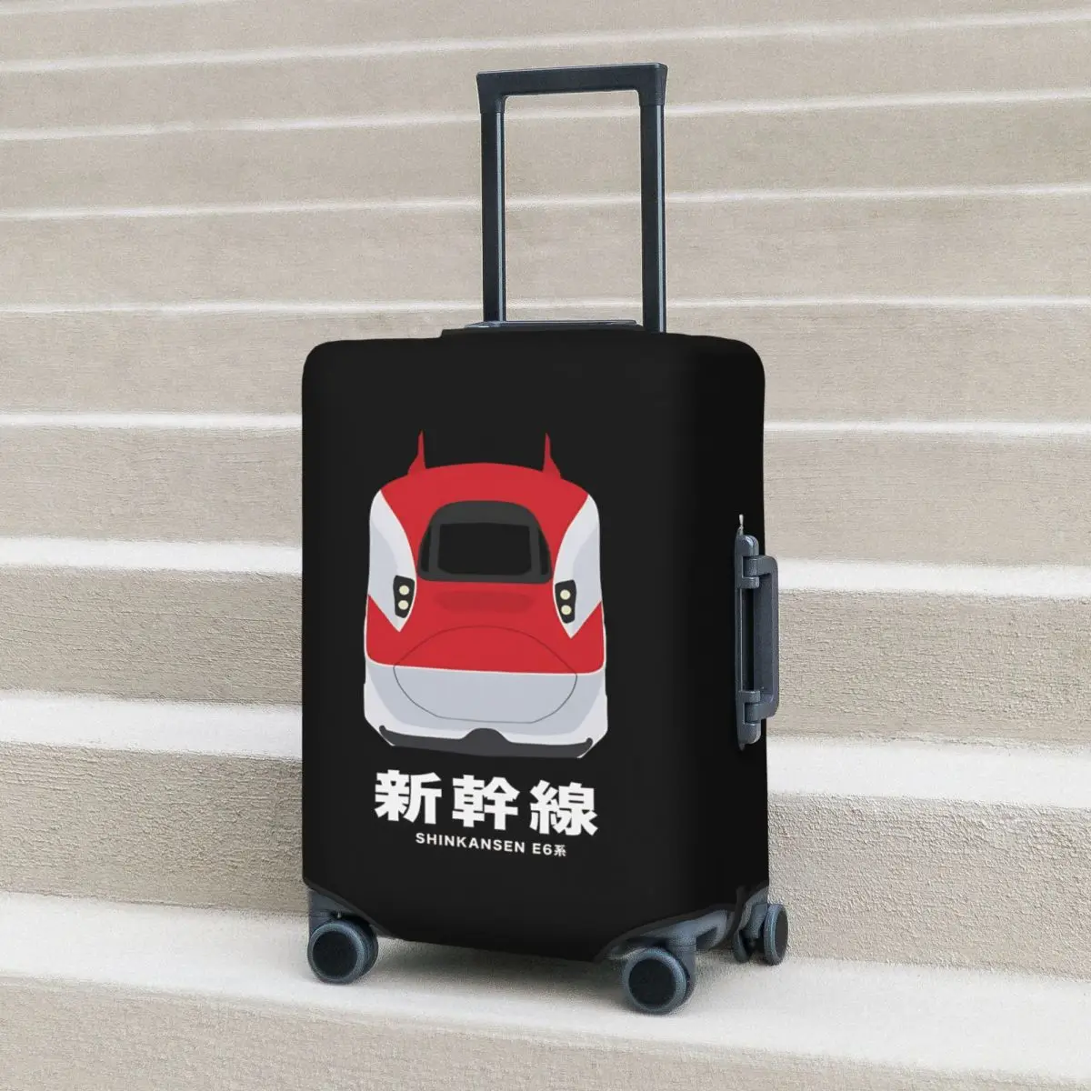 

Japanese Shinkansen Bullet Train Suitcase Cover Practical Business Protector Luggage Case Vacation