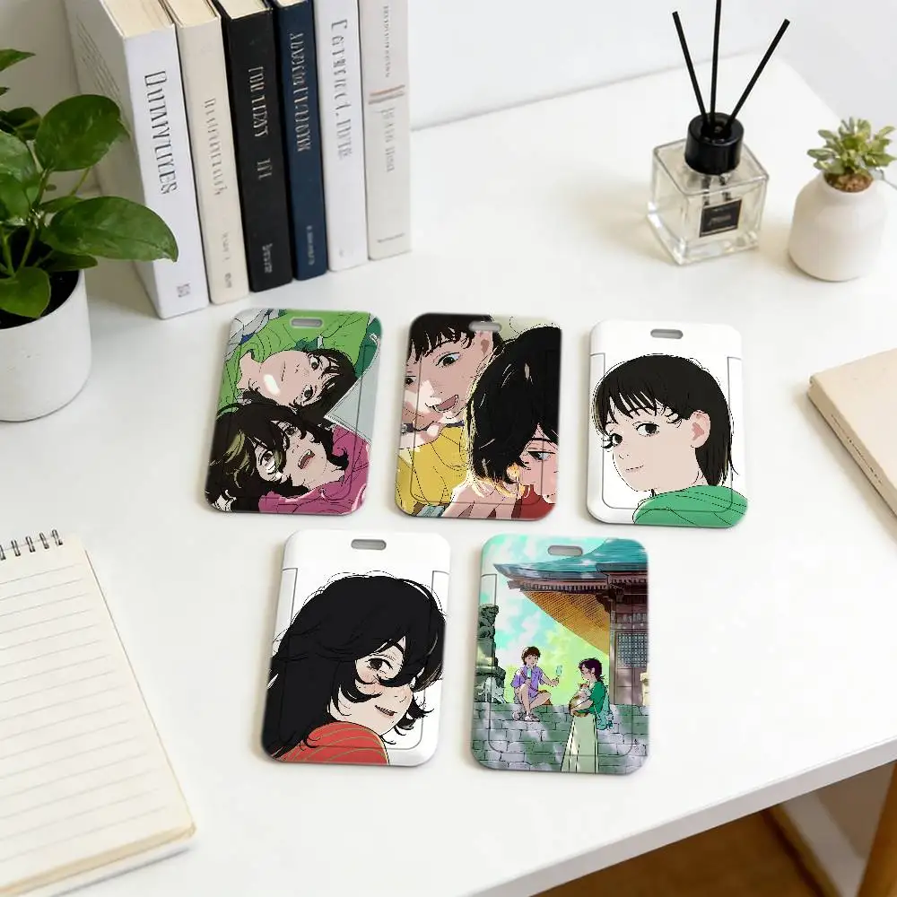 

Аниме-аксессуар L-Look B-Back: держатель для бейджа с выдвижным механизмом и вращающимся держателем для карт, семейный подарок