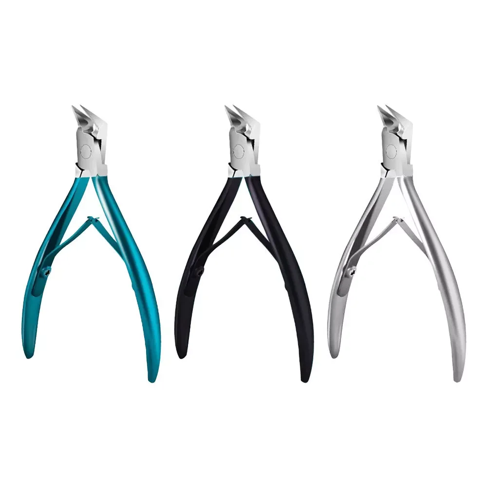 Professional Nail Clipper Cuticle Nippers For Paronychia Stainless Steel Nail Cutters Ingrown Toenail Scissors Manicure Tool