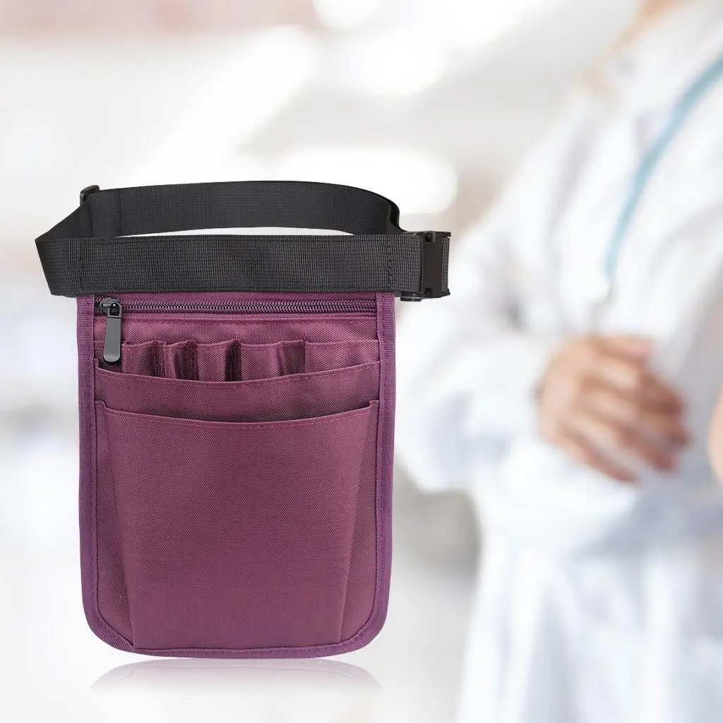 قابل للتعديل النايلون ممرضة المنظم حزام فائدة جيب فاني حزمة حقيبة التخزين للنساء الرعاية الصحية