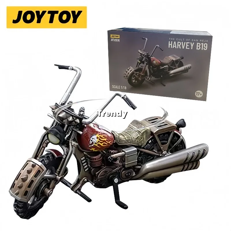 

【In Stock】 JOYTOY1/18 Action Figure Motorcycle The Cult of San Reja Harvey B19 Anime Collection Model Toy