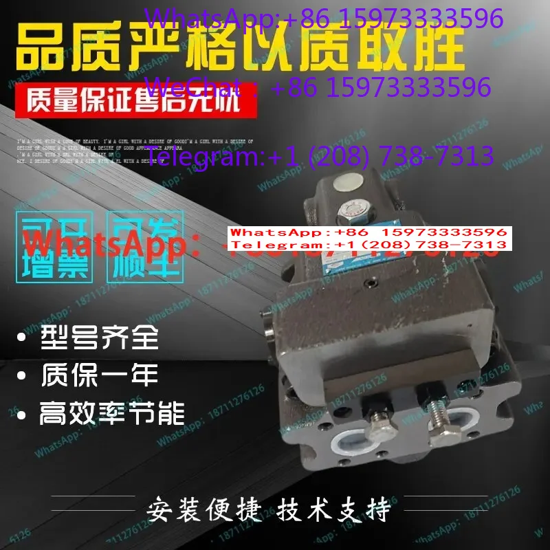 Pressure Compensated Variable Displacement Piston Pump Low Noise Energy Saving Hydraulic Oil Pump