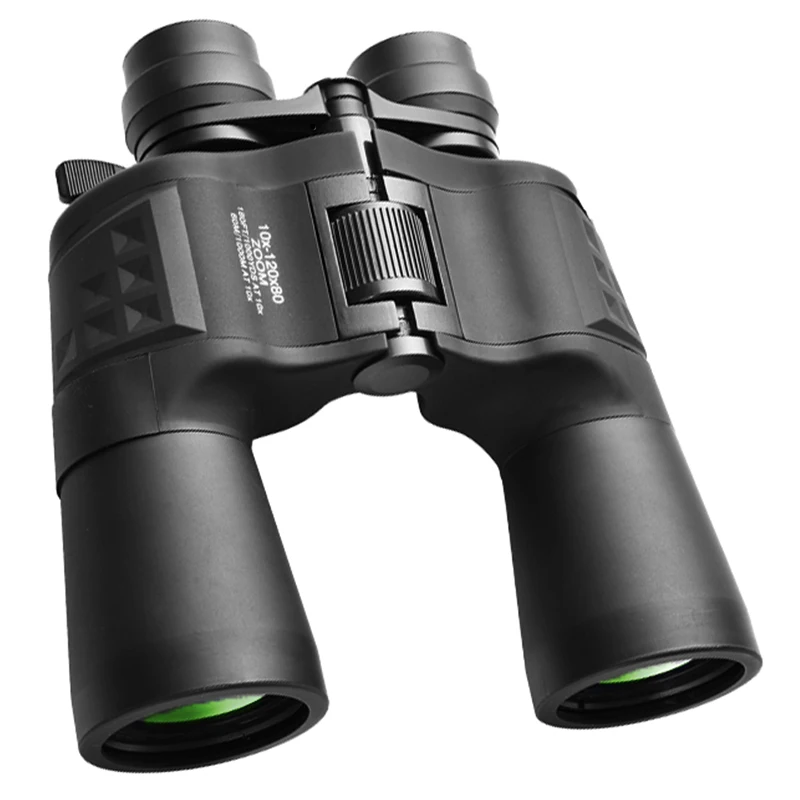 

Профессиональный зум 10-120x80 HD бинокль с большим увеличением ночного видения охотничий телескоп широкоугольный бинокль дропшиппинг
