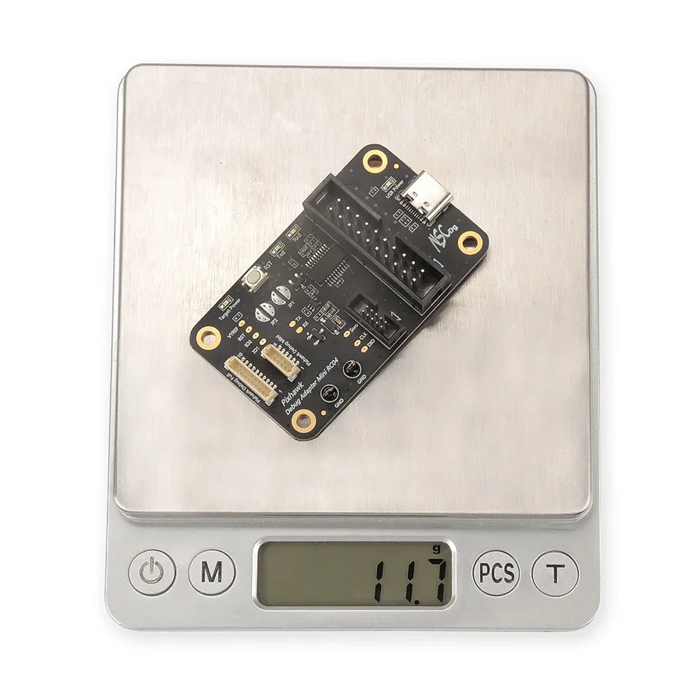 Adaptador de depuración Holybro Pixhawk Soporte FTDI incorporado Alcance de 6 pines (FMUV5) 10 pines (FMUVxX) para hardware compatible con depuración