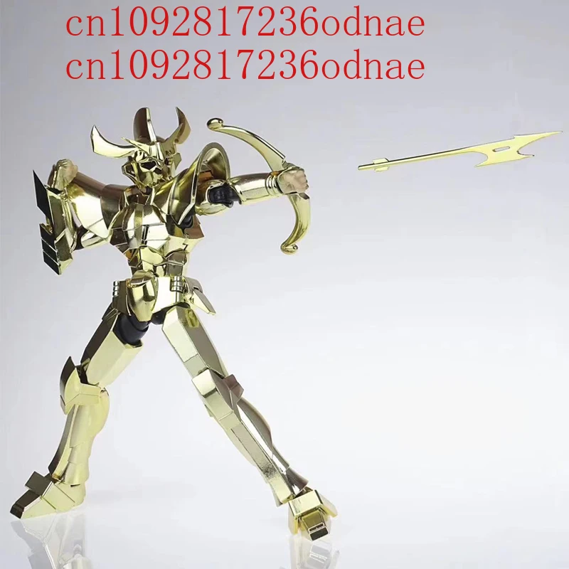 CS Model Saint Seiya Myth Cloth EX Fake Sagittarius Aioros Galaxy War 24K Gold Knights of the Zodiac Action Figure In Stock