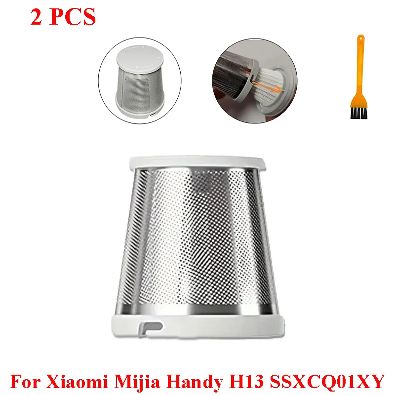 Zubehör Für Xiaomi Mijia Handliche Staubsauger SSXCQ01XY H13 Hepa-Filter Abdeckung Hause Auto Mini Drahtlose Vakuum Ersatzteile