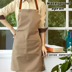 Canvas MEN'S AND WOMEN'S Kitchen Aprons, CHEF'S Work Aprons, Barbecue Restaurants, Bars, Shops, Cafes, Beauty Uniforms, Salons