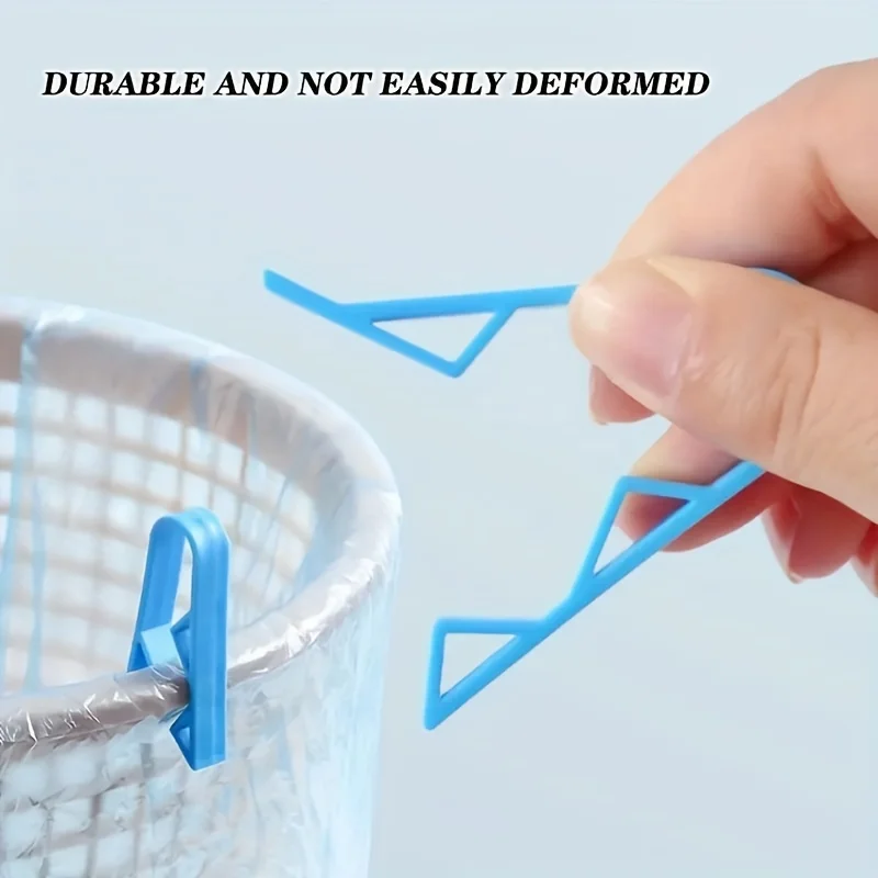 10 innovative Mülltonnen-Clips – sicherer und rutschfester Müllbeutelhalter, stilvolle seitliche Trennclips, praktisch für den Heimgebrauch – Detail 4