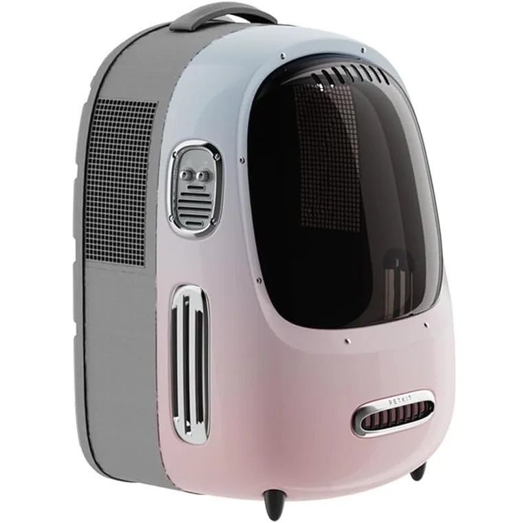 

Cage Traveling Backpack Carrier Pets Accessories Food Rolling Carriers Products Cat Bag Dog Pet Travel Carrier With Fans