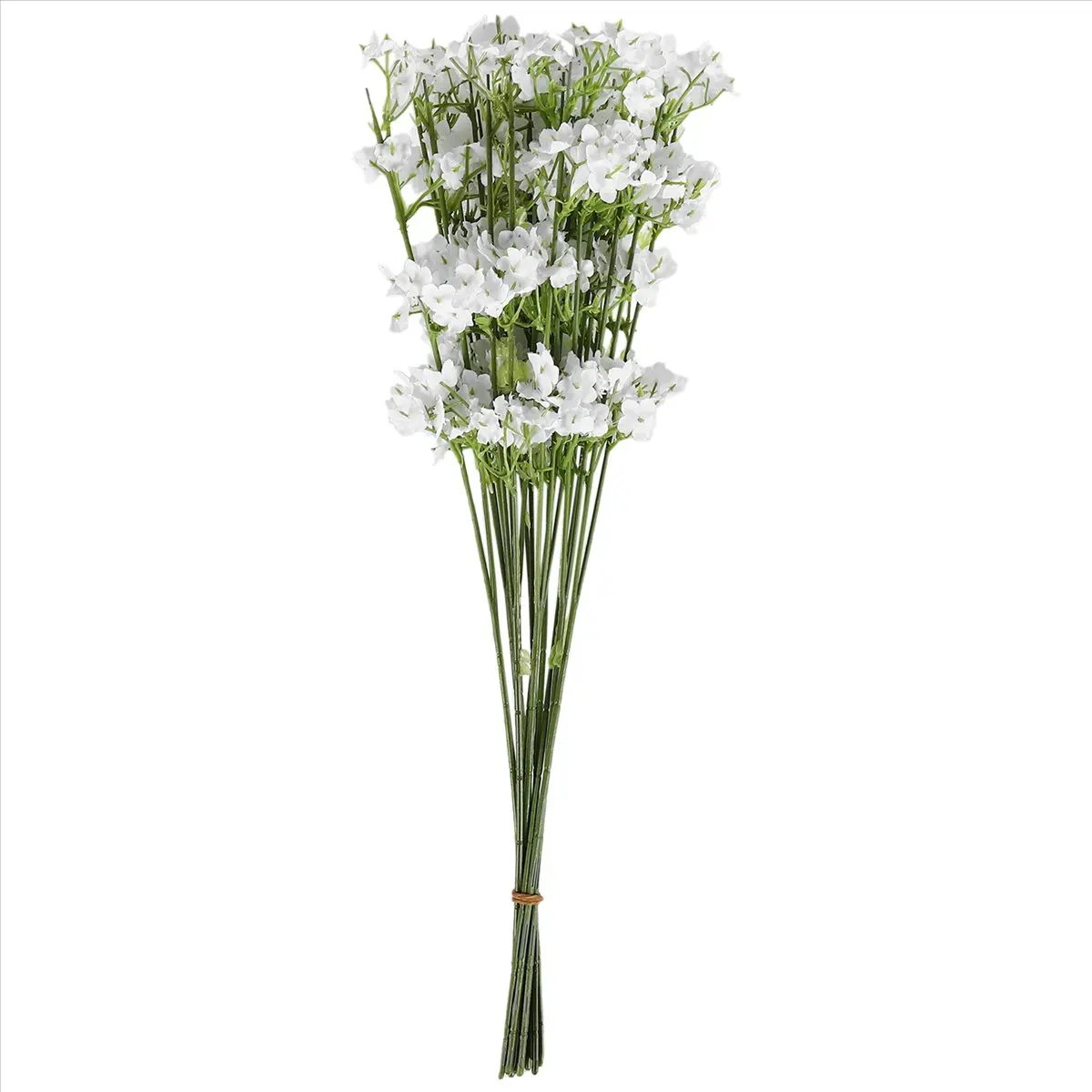 AT54 12 Stems Artificial White Gypsophila Silk Flower Bunch Baby's Breath - view 5