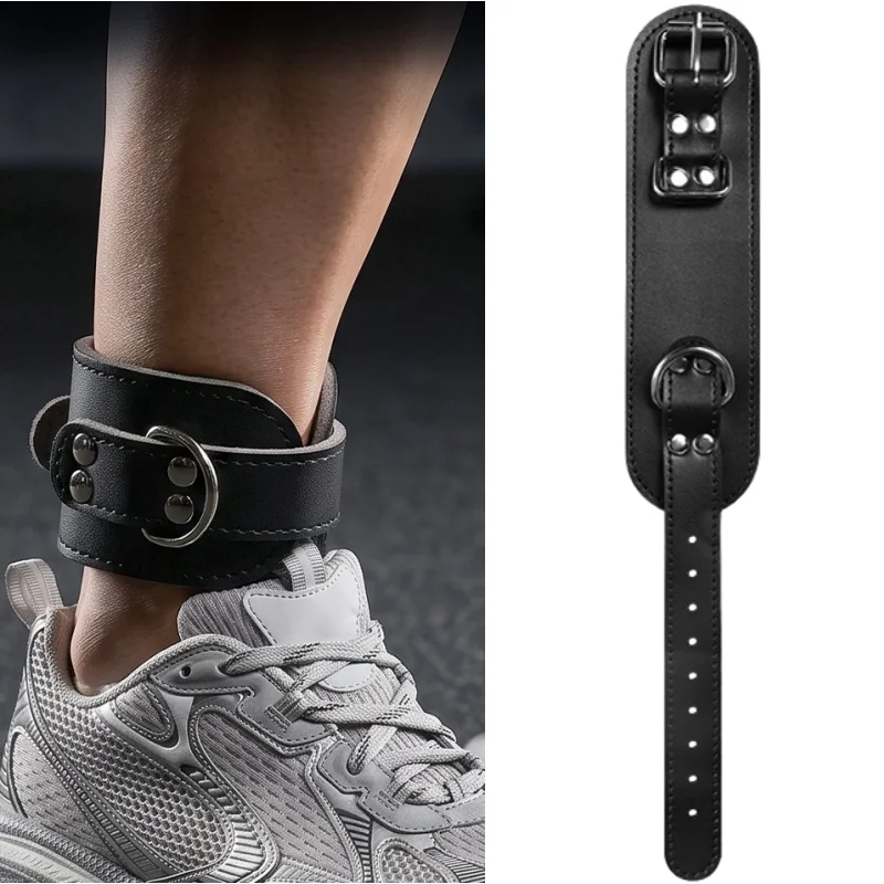 Adjustable Ankle Strap for Cable Machine Ankle Resistance Band Cable Kick Back Ankle Strap for Gym Glute Workout Leg Extensions