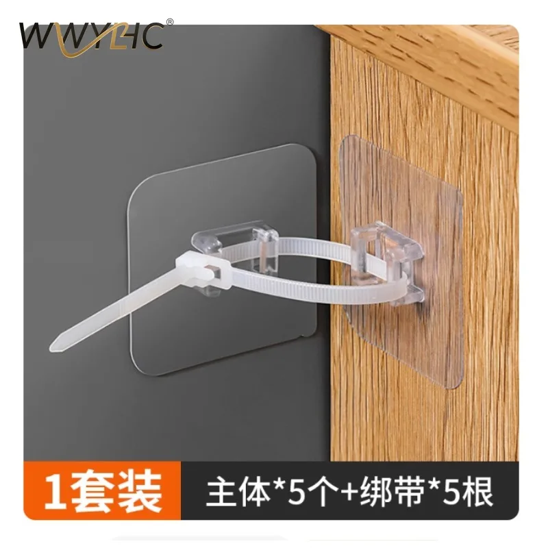 

Suitable for Non Perforated Furniture, Televisions, Bookshelves, Shoe Wardrobes, and Anti Tipping Fixators To Protect Children