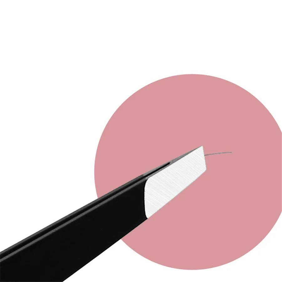 1/4pcs High-Quality Eyebrow Tweezers Precision Tweezers Stainless Steel Eyebrow Tweezers Beauty Tools Eyelash Tweezers 96 Clips