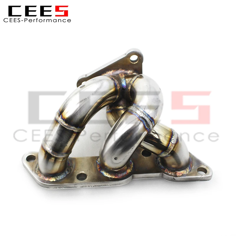 CEES Smart 451 Exhaust Manifold for SMART W451 1.0/1.0T 2011-2015 Stainless Steel Performance Exhaust System Downpipe