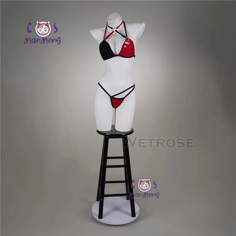 Anime Hololive Vtuber Houshou Marine Cosplay Costume Summer beach bikini uniform Halloween party sexy women swimsuit S-XXL view 5