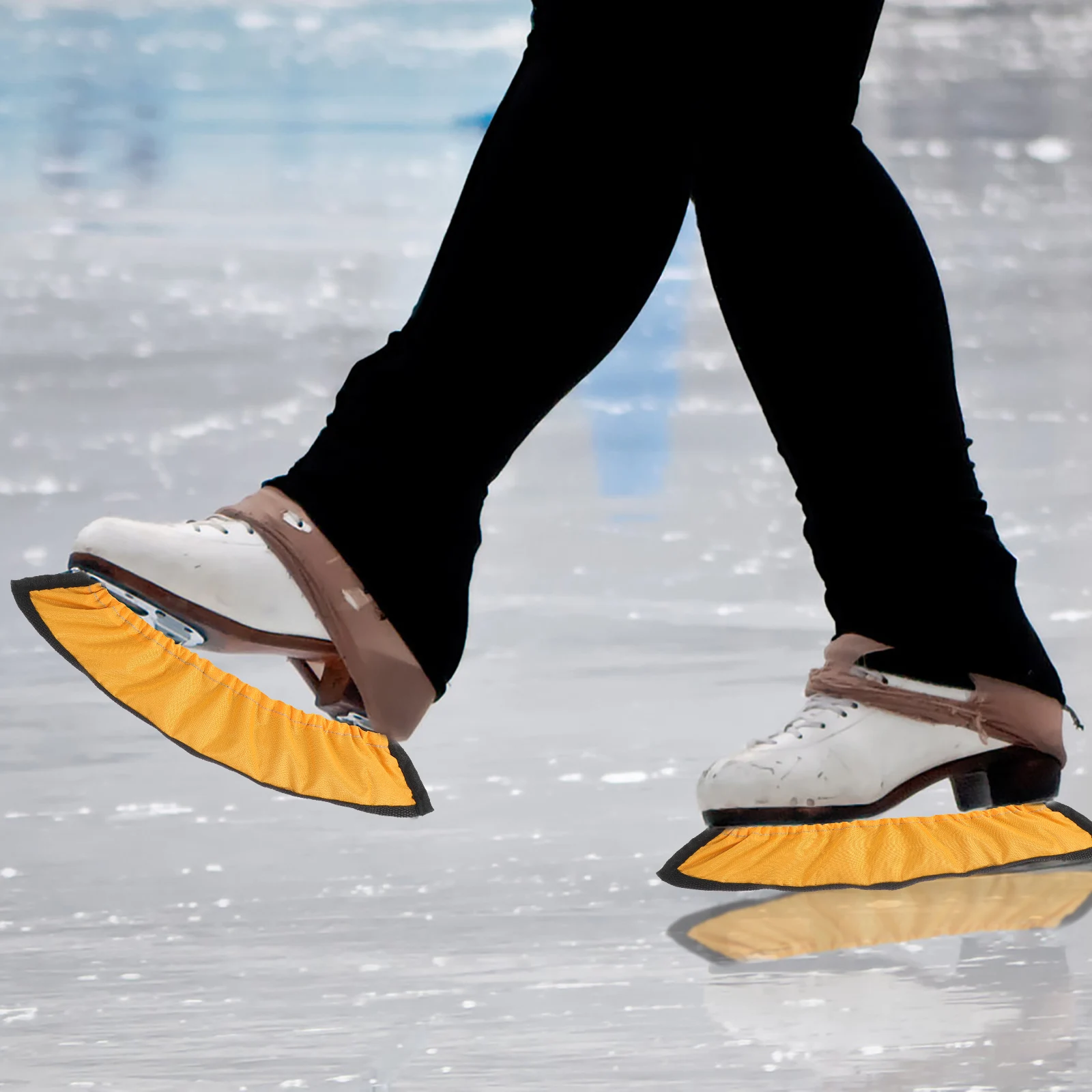 

Skate Protector Ice Blades Cover Water-Absorbing Blade Shell for Kids Adults Hockey Roller Skates Skating Shoes Guard