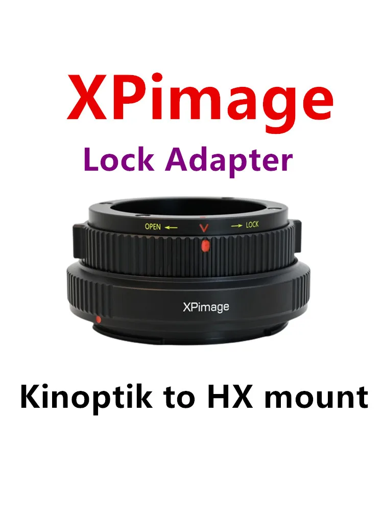 

Kinoptik Cameflex Lens to Hasselblad X2D 100C Camera adapter ring is applicable to X1D X2D 907X Camera . For XPimage adapter