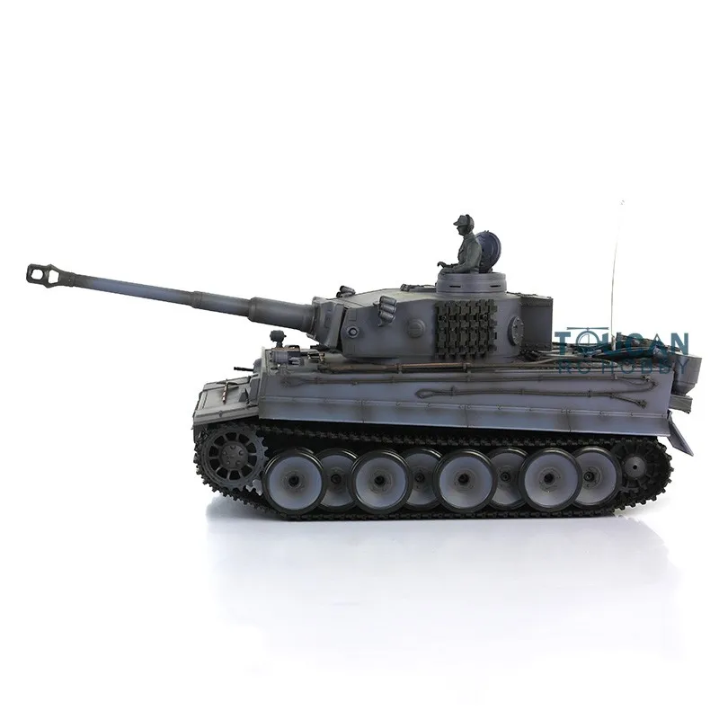 HENG LONG 1/16 RTR RC Czołg Szary 7.0 FPV Personalizowany Panzer III L 3848 Metalowe Koła RC Czołgi Zabawki dla Chłopców TH17362-SMT4