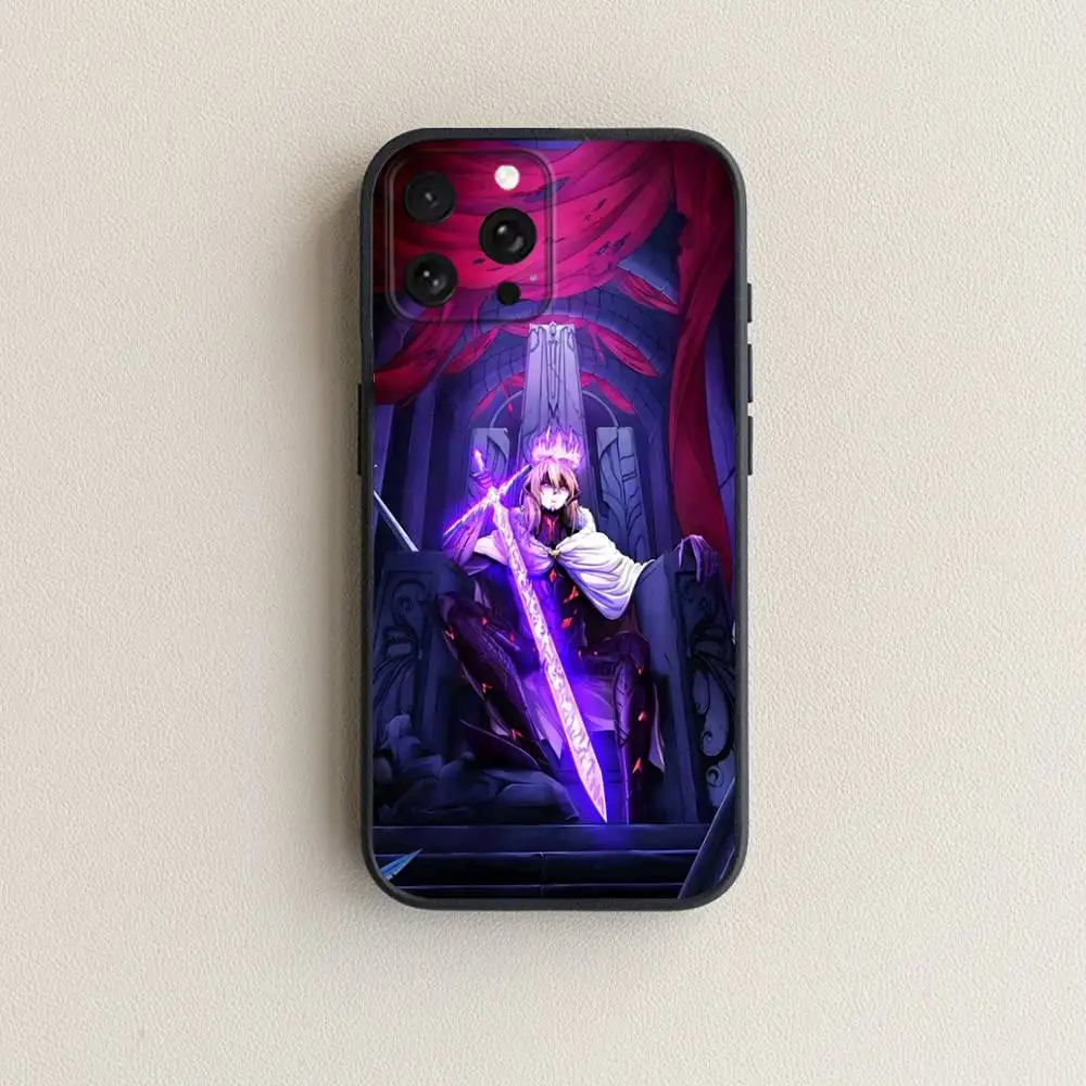 حافظة هاتف B- Beginning After E-End لهاتف iPhone 16,15,14,13,12,11 Plus، Pro Max، XS، X، XR، SE، Mini، 8، 7، غطاء أسود من السيليكون الناعم #3