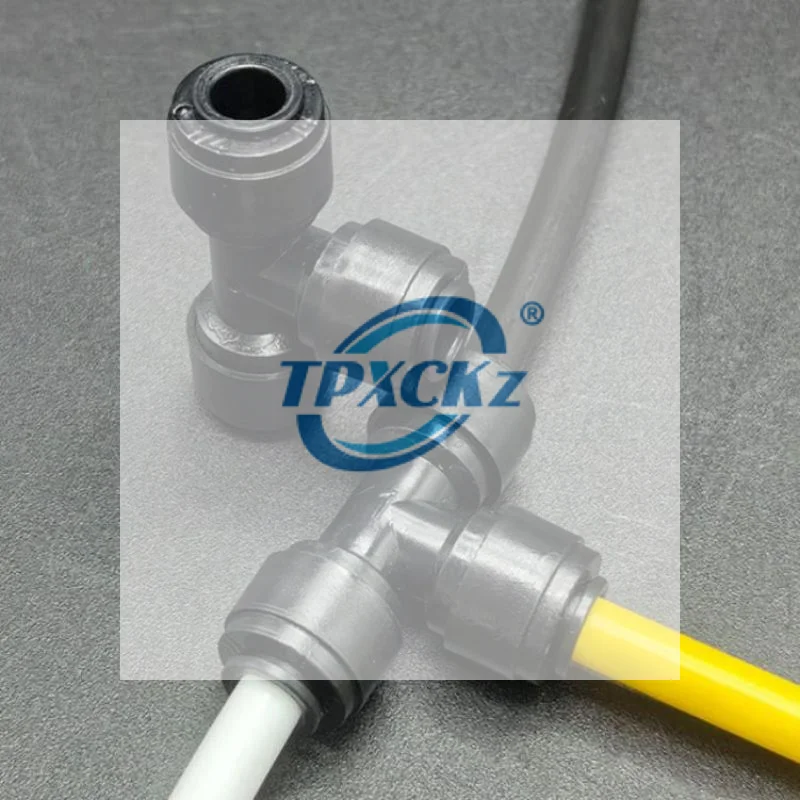 RO Water Fitting Straight Elbow Tee POM Coupling Hose PE Pipe Glass Bulkhead Connector Water Filter Parts 1/4 6.35mm