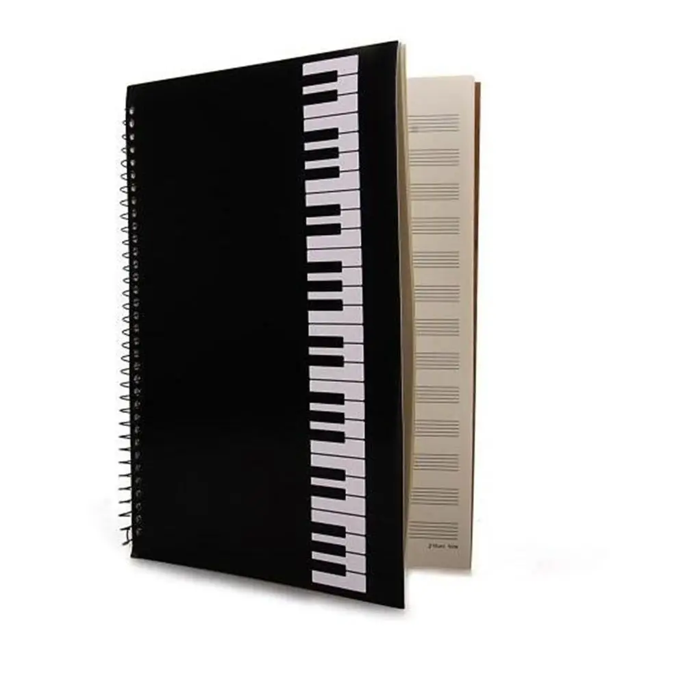 Book for Music School Supplies Professional Paper Composer Staff Musicians Writing Notebook