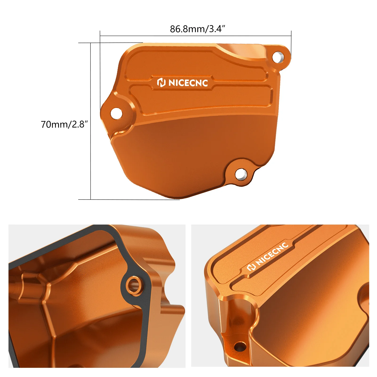 Para KTM EXC 300 250 XCW 2024 2025 cubierta Powervalve de gran tamaño de rendimiento SX 250 300 XC 2023-2025 Husqvarna GasGas TBI Enduro